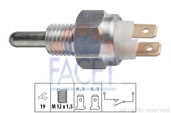 FIAT 9984319 Switch, reverse light